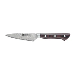 Sale Zwilling Tanrei paring knife 10 cm, Damascus-black Silver-coloured
