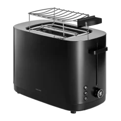 Toasters^Zwilling toaster with bread warmer 2 short slots, Black