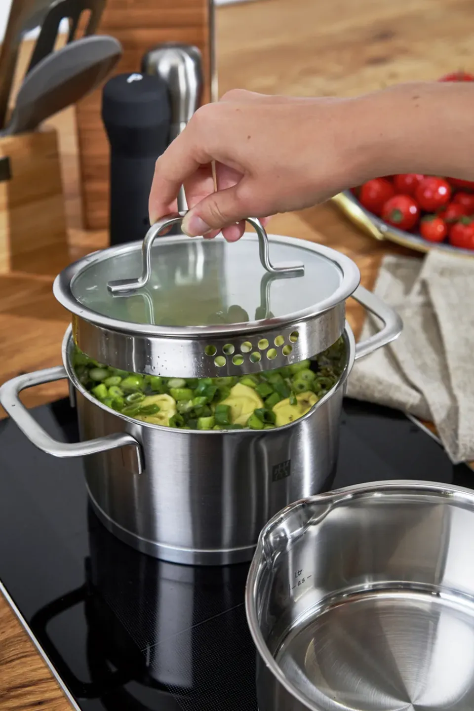 Saucepan Sets|Saucepans^Zwilling TrueFlow saucepan set 5 pieces, Silver Silver-coloured