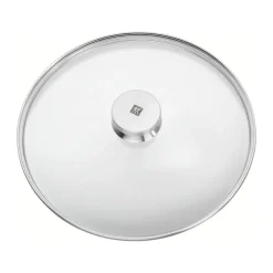 Sale Zwilling Twin specials glass lid with steel knob, Ø28 cm Transparent